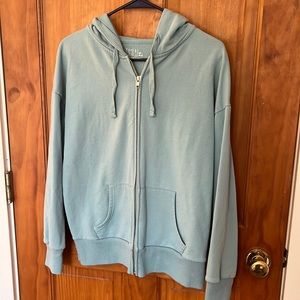 Light blue sweatshirt